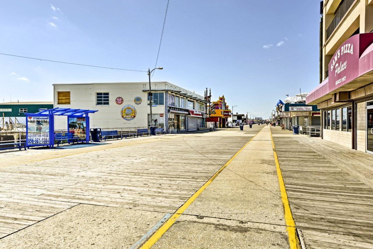 North Wildwood Condo With Pool, Walk To Boardwalk! Eksteriør bilde