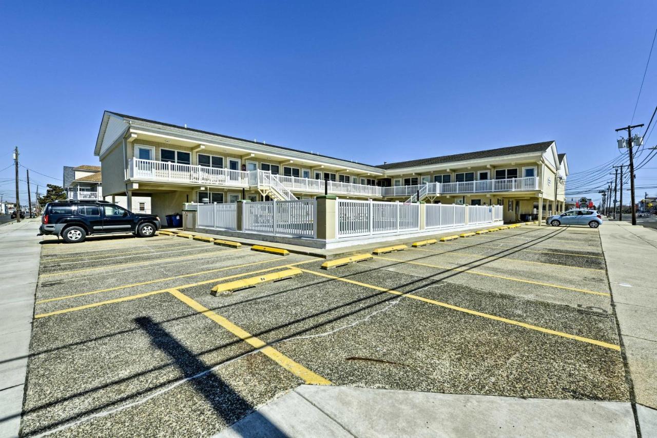 North Wildwood Condo With Pool, Walk To Boardwalk! Eksteriør bilde
